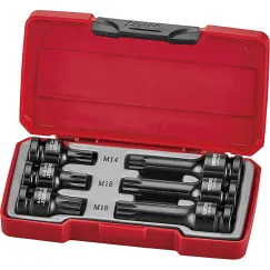 1/2\" Drive XZN Spline Impact Bit Socket Set